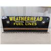 Image 1 : Weatherhead Fuel Lines Dealer Metal Display Rack 21 1/2'' x 7 1/2''