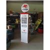 Image 1 : Vintage Looking Gas Pump by Bobs Garage Decaled Mobilgas 82'' to Top of Globe