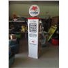 Image 1 : Vintage Looking Gas Pump by Bobs Garage Decaled Mobilgas 82'' to Top of Globe