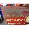 Image 2 : Veedol Motor Oil Sign 35'' x 59''