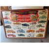 Image 1 : 1950s Chevrolet Dealership Various Trucks Cardboard Display with 