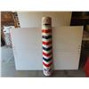 Image 1 : Porcelain Barber Pole 'Look Better, Feel Better' by William 