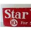 Image 2 : Star Weekly 10 Cent 'For Sale Here' Porcelain Sign 8'' x 28''