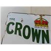 Image 2 : Crown Life Insurance Company Porcelain Sign 12'' x 18''