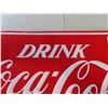 Image 3 : Coca Cola Metal Embossed Sign 12'' x 24''