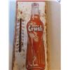 Image 3 : Orange Crush Bottle Metal Thermometer with Bulb 6'' x 19''