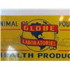 Image 3 : Globe Laboratories Animal Health Product Sign 8'' x 16''