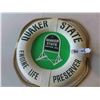 Image 1 : Quaker State Engine Life Preserver Sign Molded Plastic 18''