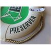 Image 6 : Quaker State Engine Life Preserver Sign Molded Plastic 18''