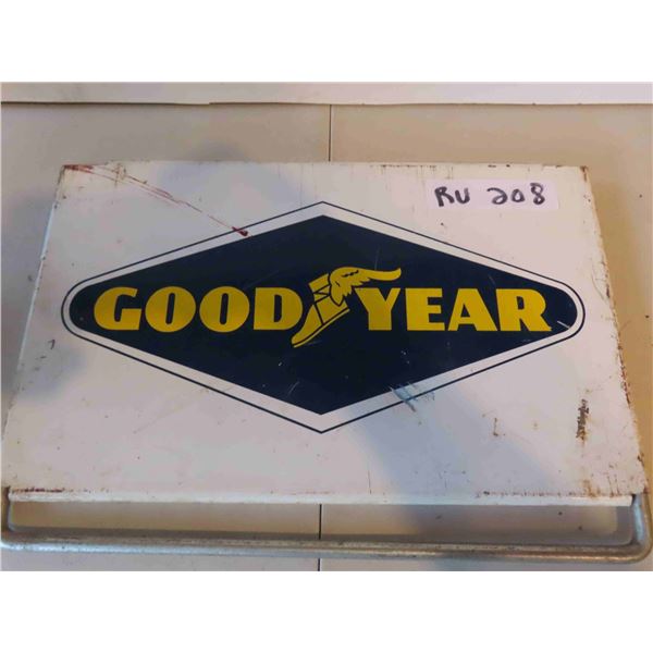 Goodyear Metal Sign 9'' x 15''