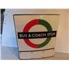 Image 5 : Bus and Coach Stop 2 Sided Flange 18'' x 21'' 