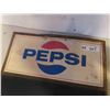 Image 2 : Pepsi Menu Board Metal Embossed 19'' x 27''