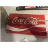 Image 2 : Coca Cola Light Metal Rough Sign 10'' x 37'' , Rough Door Bar 3