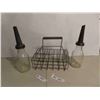 Image 1 : 2 Eco Oil Quartz Bottles with 6 Bottle Holder Rack