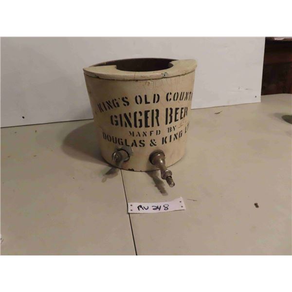 Early Kings Old Country Ginger Beer Dispenser , Made of