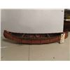 Image 1 : Old Birch Handmade Canoe Display 35'' Long x 4'' x 9''