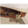 Image 2 : Old Birch Handmade Canoe Display 35'' Long x 4'' x 9''