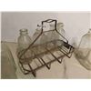 Image 5 : 8 Milk Bottles with Carrier