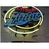 Image 3 : Miller Lite Neon Sign 4 Colors 18'' x 18''