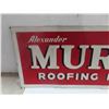 Image 2 : Murray Roofing Materials Metal Embossed Sign 12'' x 36''