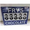 Image 1 : Fry's Chocolate Porcelain Sign 15'' x 20''