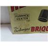Image 3 : Heat Glow Briquettes Metal Embossed Sign 19'' x 13 1/2'' 
