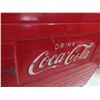 Image 2 : Coca Cola Picnic Cooler Metal Embossed 16'' x 17'' x 12''