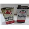 Image 2 : 2 Outboard Oil Quartz Cans : Mobil Oil, Marvellube
