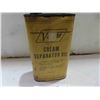 Image 2 : MacLeods Cream Seperator Oil Quartz Can with Paper Label