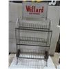 Image 1 : Willard Batteries Rack 48'' x 25'' x 8 1/2'' with Sign 18'' x 11''