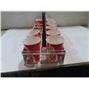Image 3 : Coca Cola 14 Cup Stadium Carry Rack with Cups 7 1/2'' x 24''