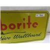 Image 3 : Arborite Metal Embossed Sign 12'' x 29''