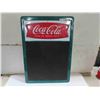 Image 1 : Modern Metal Embossed Coca Cola Menu Board Made in USA 