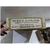 Image 4 : Weed Chains Auto Tire Chains with Original Box