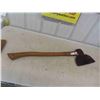 Image 1 : Broad Axe - Handles and Head 36'' Long - Blade is 11 1/2'' Long