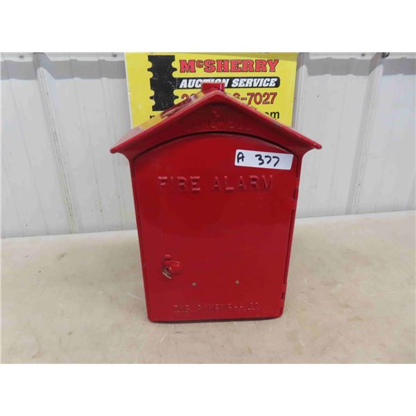 Fire Alarm Box with Key 16 1/2'' x 12'' x 6''