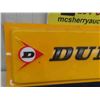 Image 2 : Dunlop Tire Fiberglass Sign 12" x 36" 