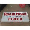 Image 1 : Robin Hood Flour Porcelain Sign 30" x 72"