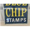 Image 8 : Blue Chip Stamps Metal Sign - 2 Sided 30" x 36" 