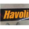 Image 3 : Texaco Havoline Fiberglass Sign 17.5" x 73.5" 