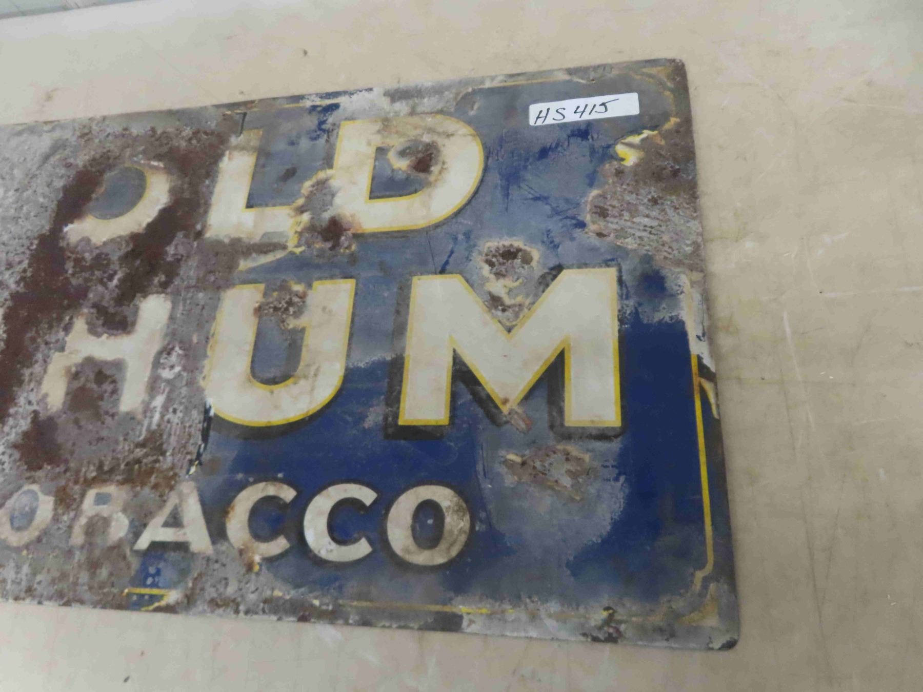 old chum tobacco Old Chum Tobacco Porcelain Sign - Rough Condition 18 old chum tobacco Old Chum Tobacco Porcelain Sign - Rough Condition 18