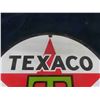 Image 2 : Texaco Porcelain Round Sign 12" Wide