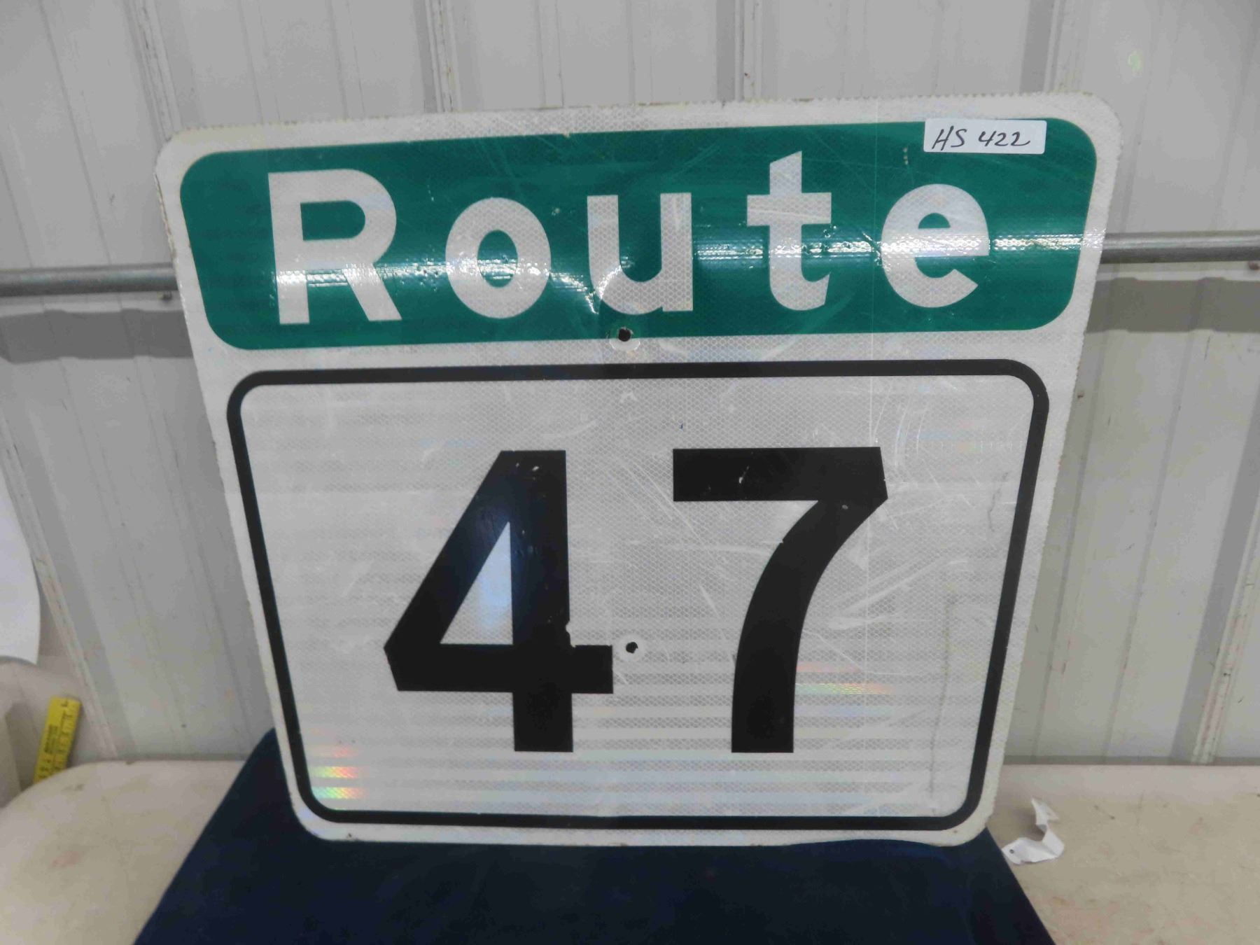 Route 47 Metal Sign Highway Sign 24
