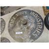 Image 2 : 3 Wire Rope Industries Stencils- Round ; 14" + 18" + 24"