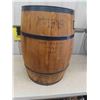 Image 4 : Wooden Barrel from Bakery with Label 20" x 29" 