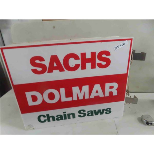 Sachs Dolmar Chainsaw Vintage 2 Sided Flange 24  x 29 