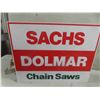 Image 4 : Sachs Dolmar Chainsaw Vintage 2 Sided Flange 24" x 29"