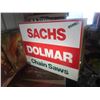 Image 7 : Sachs Dolmar Chainsaw Vintage 2 Sided Flange 24" x 29"