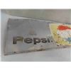 Image 4 : Pepsi Metal Sign 17" x 47" 