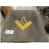 Image 1 : Masonic Ceremony Stand - Oak 24" x 24" x 29.5" 